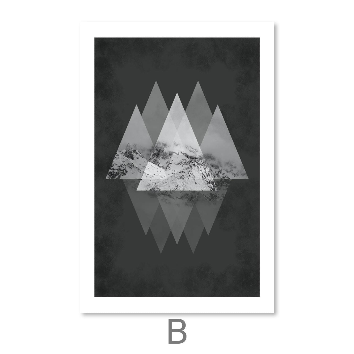 Trinity Landscapes Canvas Art B / 30 x 45cm / Unframed Canvas Print Clock Canvas