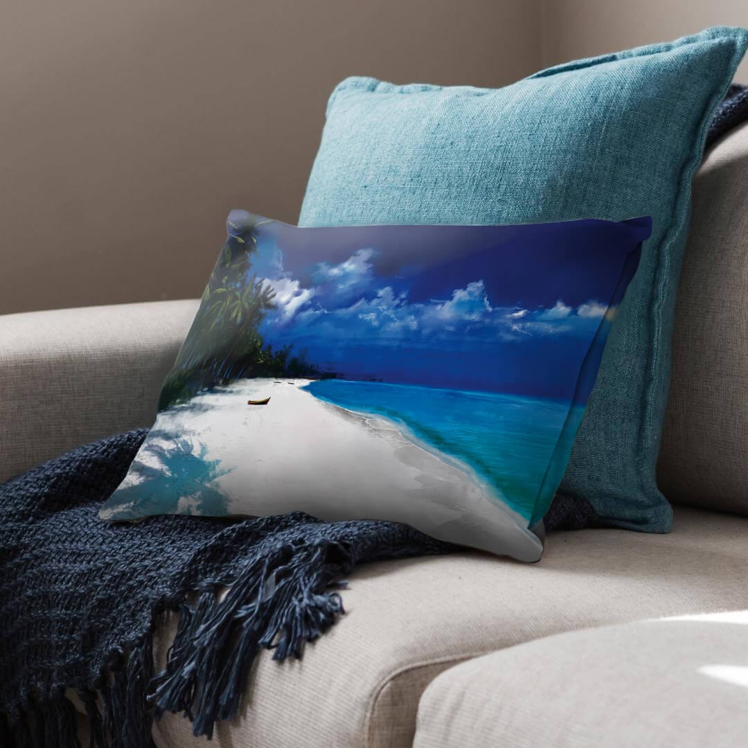 Tropical Escape Cushion Cushion Cushion Landscape Clock Canvas