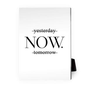 Tropical Leaf B Desktop Canvas Desktop Canvas 18 x 13cm Clock Canvas