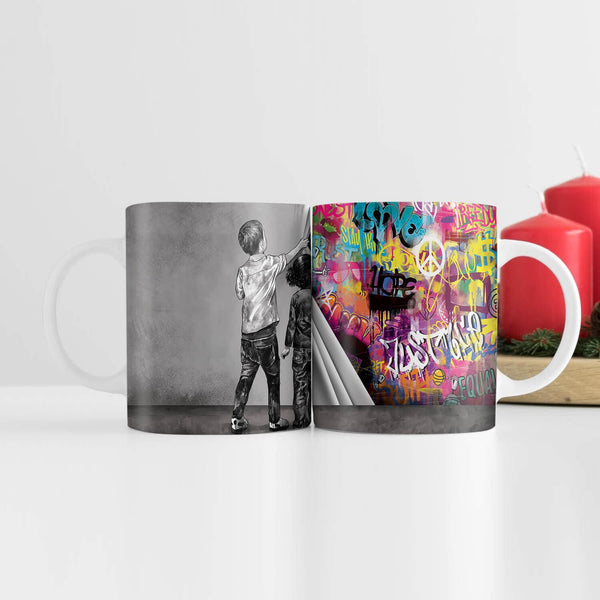 Ceramic Coffee Mug Mockup for Canva