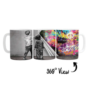 Uncovered Justice Mug Mug White Clock Canvas