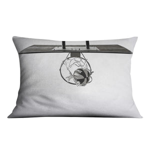 Under the Hoops Cushion Cushion 48 x 33cm Clock Canvas