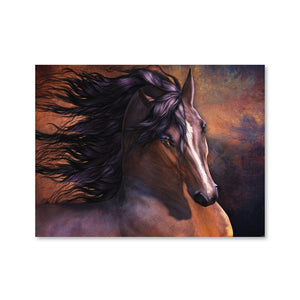 Untamed Canvas Art Clock Canvas