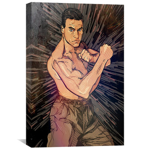 Van Damme Canvas Art Clock Canvas