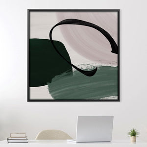 Verde Montage Canvas Art Clock Canvas