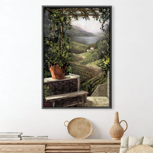 Vines of Serenity Canvas Art Clock Canvas