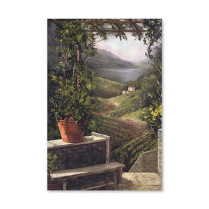 Vines of Serenity Canvas Art Clock Canvas