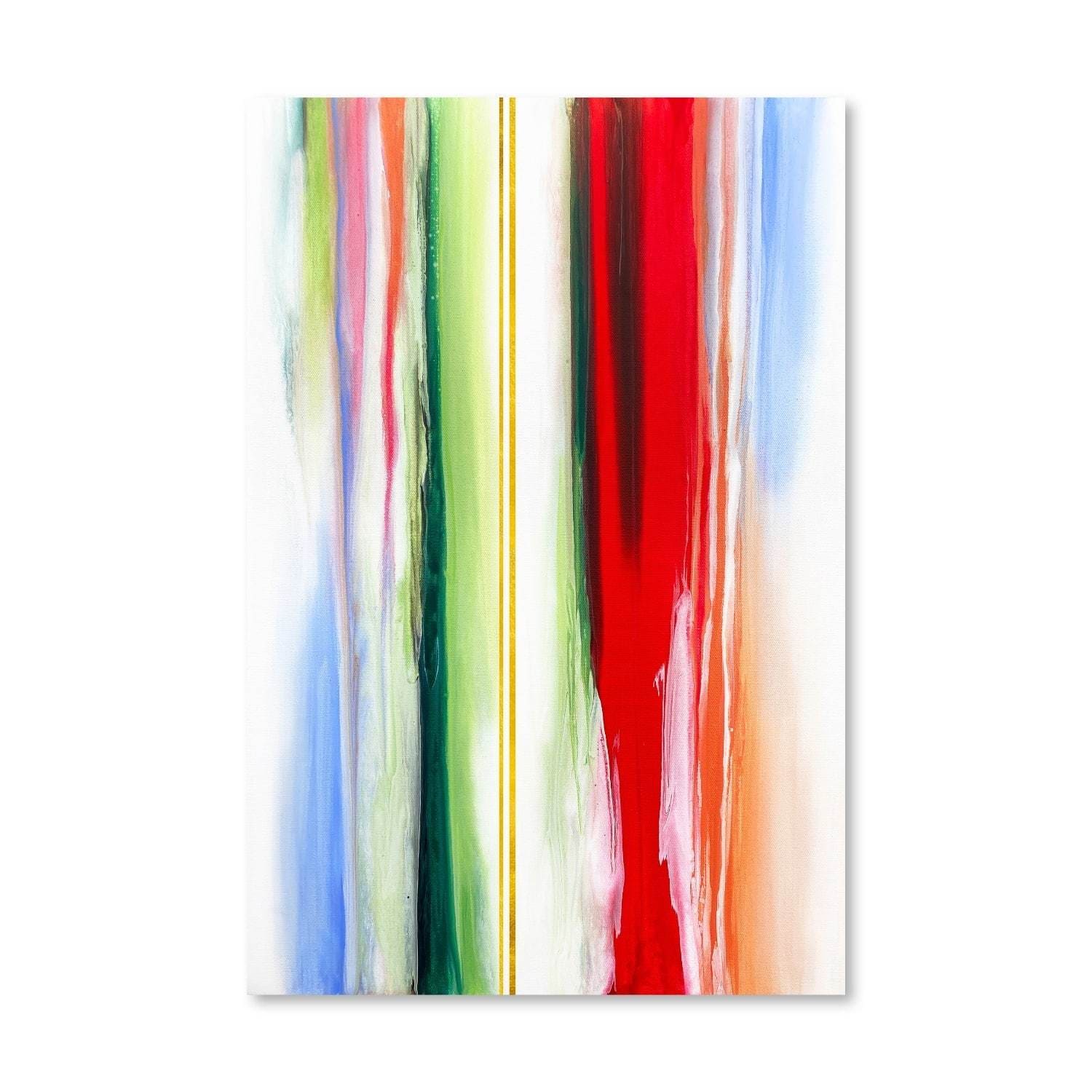 Vivid Visions Canvas Art Clock Canvas