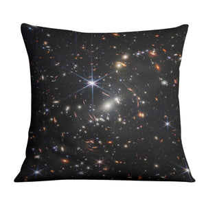 Webb's First Deep Field Cushion Cushion Cushion Square Clock Canvas