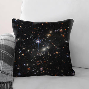 Webb's First Deep Field Cushion Cushion Cushion Square Clock Canvas