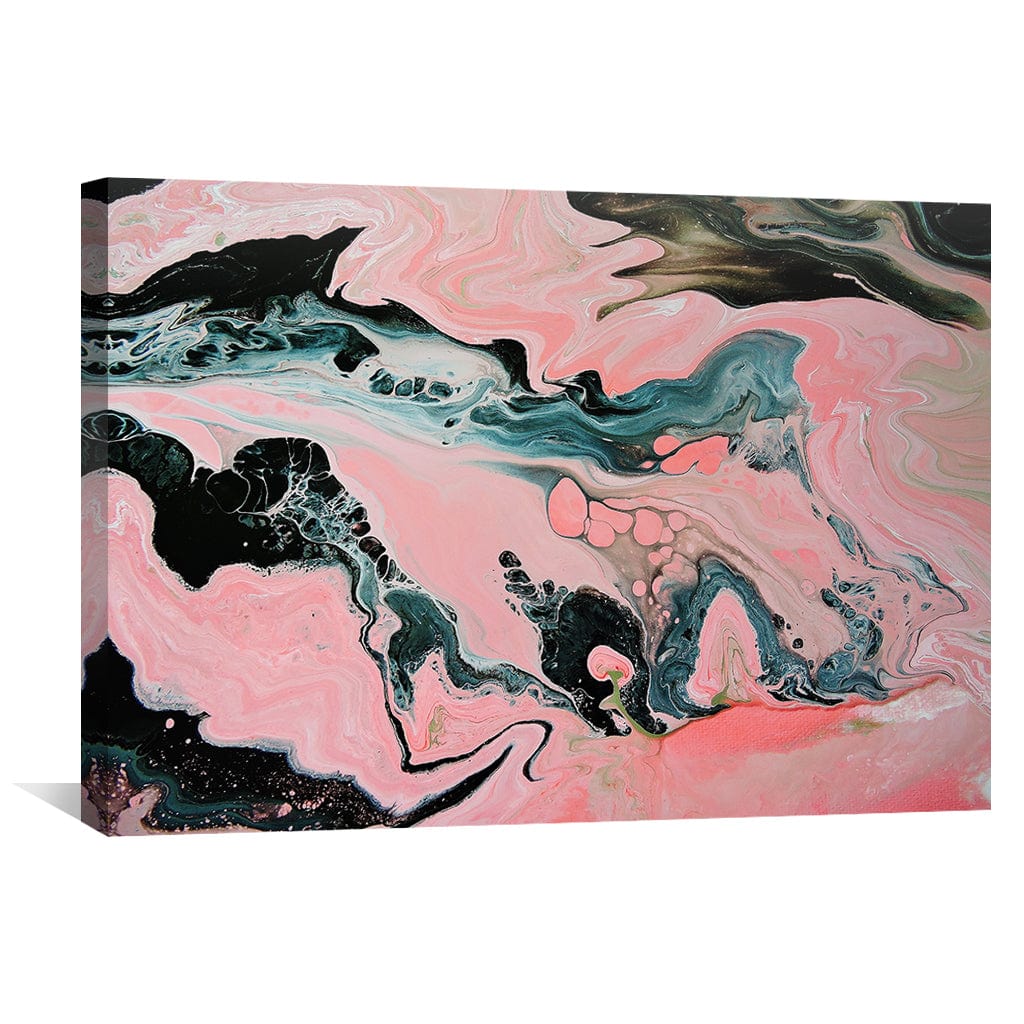 Wet Paint Canvas Art Clock Canvas