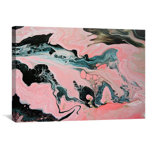 Wet Paint Canvas Art Clock Canvas