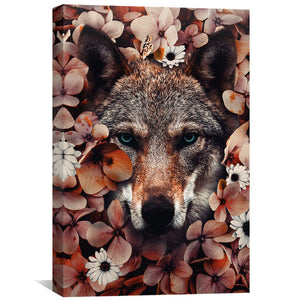 Wolf 1 Canvas Art Clock Canvas