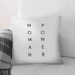 Woman Power Cushion Cushion 45 x 45cm Clock Canvas