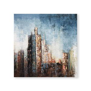 Wonder Oil Painting Oil Clock Canvas