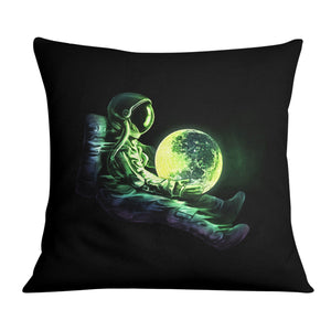 World In Your Hands Cushion Cushion Cushion Square Clock Canvas