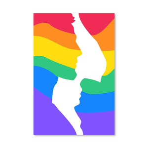 Yang and Yang Canvas Art Clock Canvas