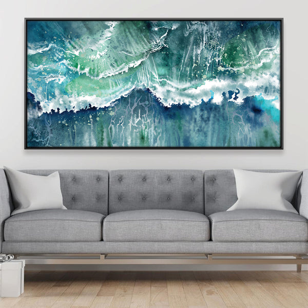 Abyssal Flow Canvas