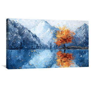 Alpine Autumn Canvas