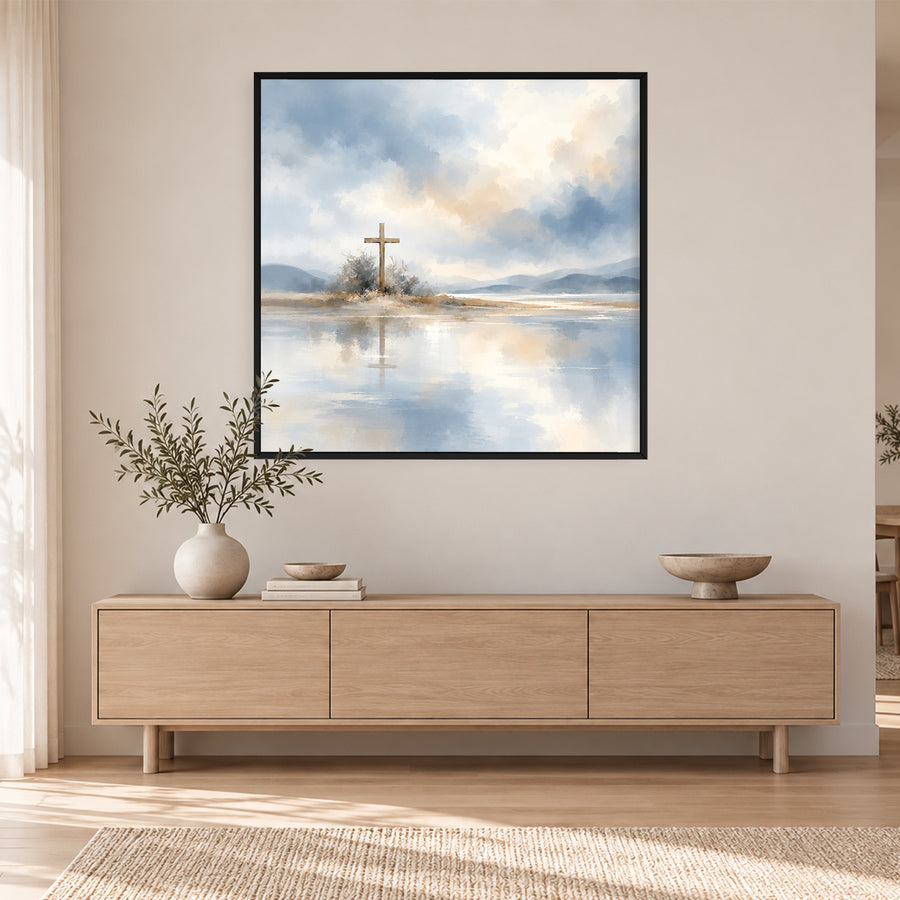 Beside Still Waters Psalm 23 Canvas