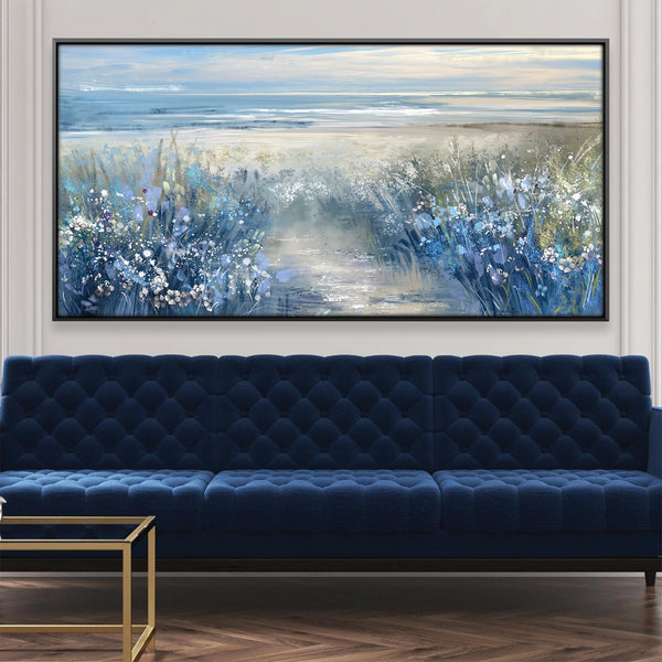 Coastal Bloom Canvas