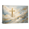 Cross Amid the Heavens Canvas