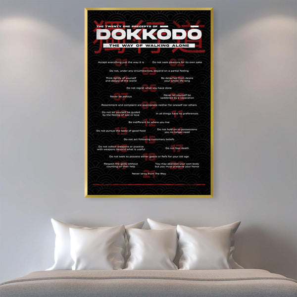 DOKKODO Black Canvas