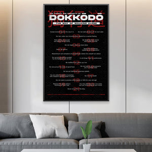 DOKKODO Black Canvas