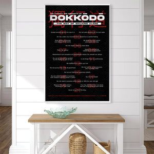 DOKKODO Black Canvas