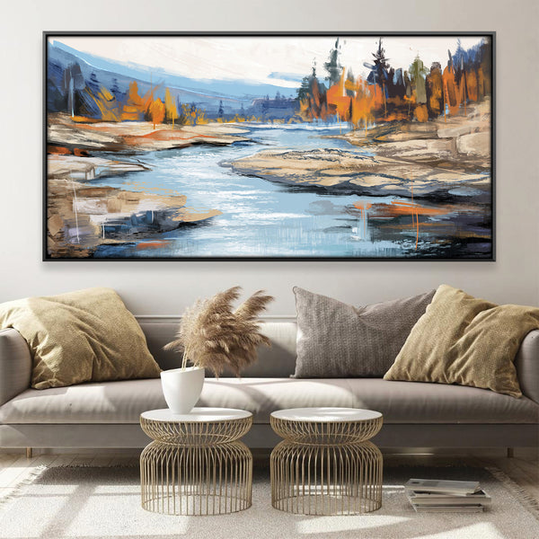 Flowing Banks Canvas