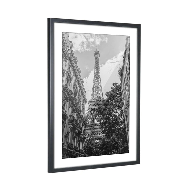 Framed Print + White Mat Border