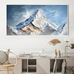 Glacial Peak Canvas