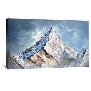 Glacial Peak Canvas