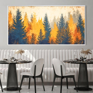 Golden Hour Pines Canvas