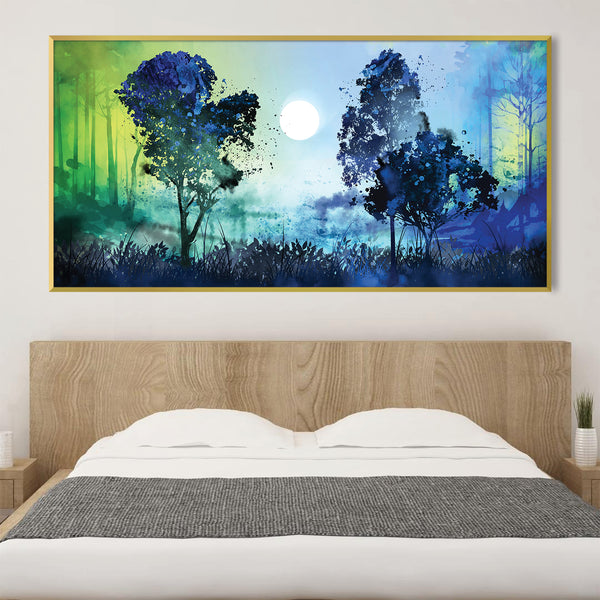 Lunar Forestry Canvas