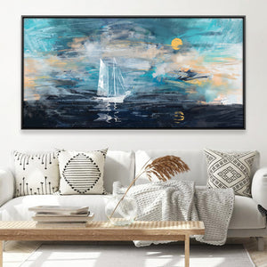 Midnight Sails Canvas