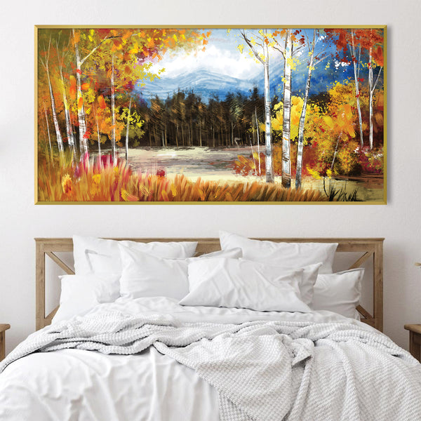 October Path Canvas