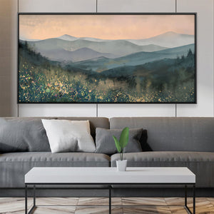 Peaceful Valley Mist Canvas