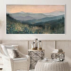 Peaceful Valley Mist Canvas