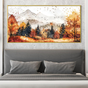 Rustling Mountainscape Canvas