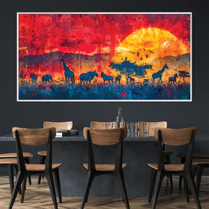Savannah Sunset Canvas