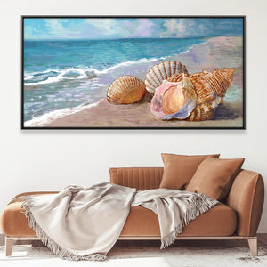 Seashell Treasures Canvas