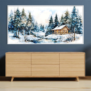 Snowy Escape Canvas