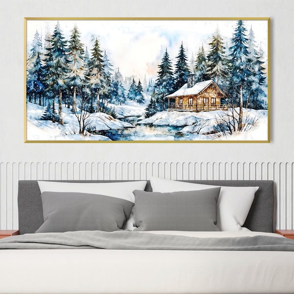 Snowy Escape Canvas