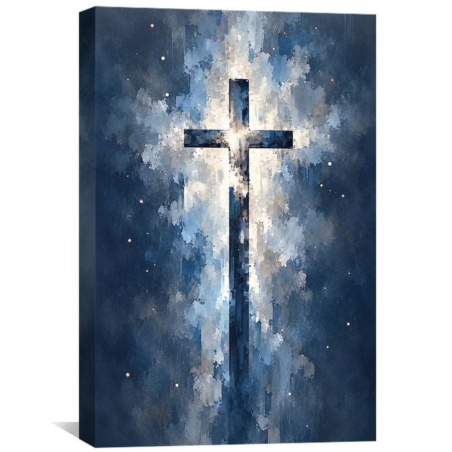 Starlight at the Cross Canvas