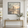 Sunset at the Cross Canvas