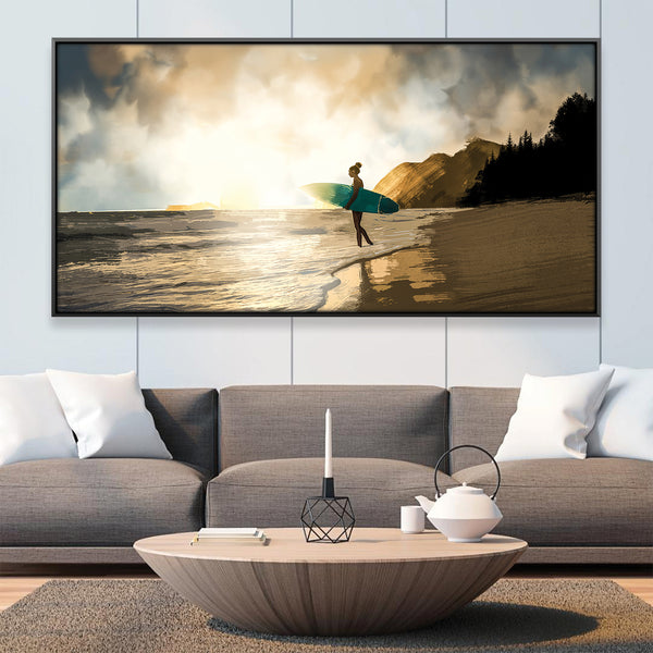 Surf's Dawn Canvas