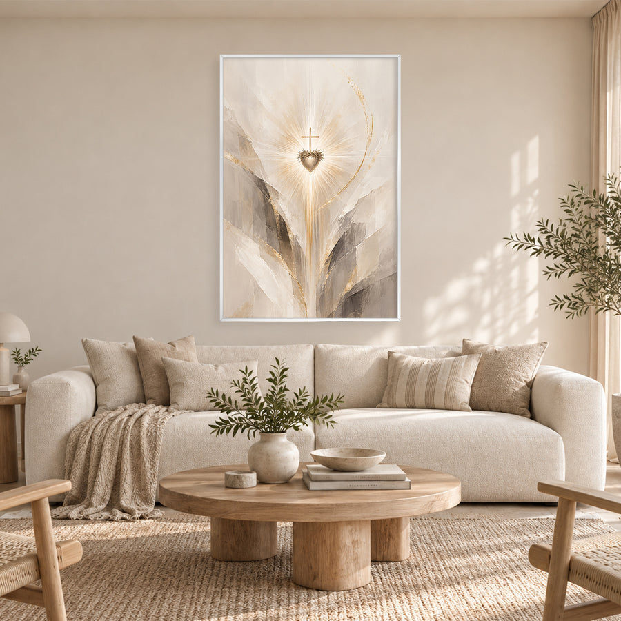 The Heart of Our Savior Canvas