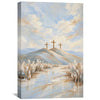 Three Crosses Beneath Heaven Canvas