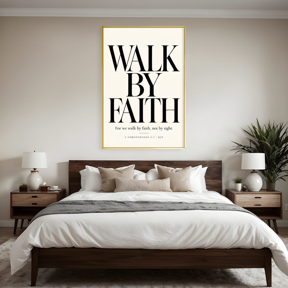 Walk by Faith Canvas